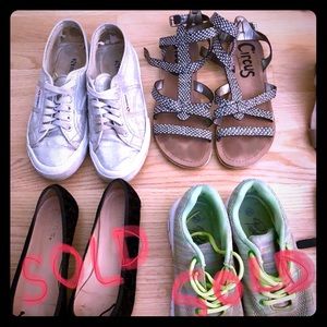 Sam edelman, black and white sandals